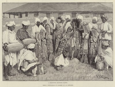 Manipur Dans Partisi by William Barnes Wollen
