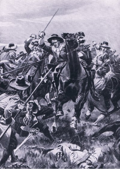 Aughrim Savaşı by William Barnes Wollen
