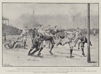 Uluslararası Futbol Maçı (İngiltere - Galler), 6 Ocak