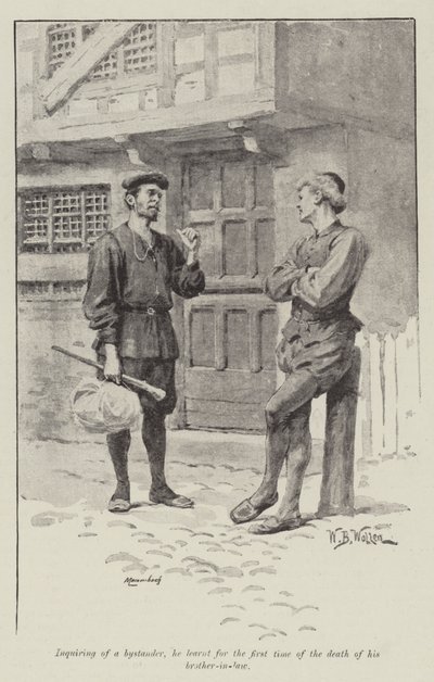 Usta John Horseleigh, Şövalye, Thomas Hardy by William Barnes Wollen