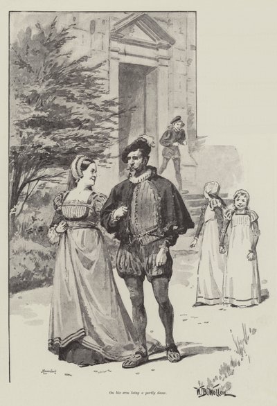 Usta John Horseleigh, Şövalye, Thomas Hardy by William Barnes Wollen