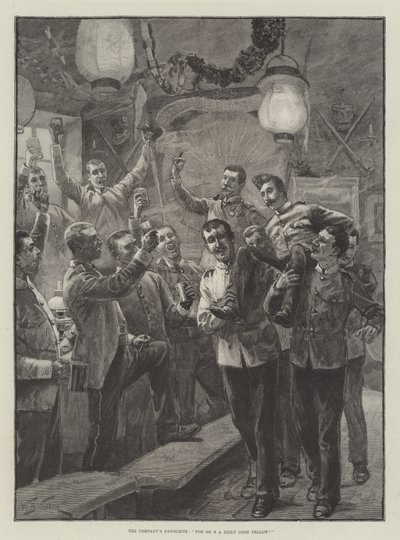 Şirketin Gözdesi, Çünkü O Neşeli İyi Bir Arkadaş! by William Barnes Wollen