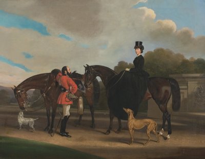Lord ve Leydi Twemlow by William Barraud