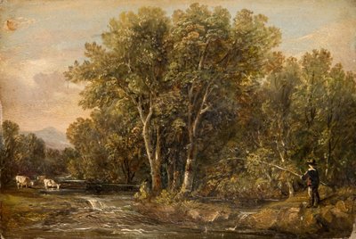 Ormanlık Peyzaj, 1851. by William Bath