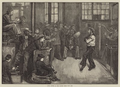 Denizcilerin Evinde Akşam Yemeğinden Sonra, Doğu Yakası by William Bazett Murray