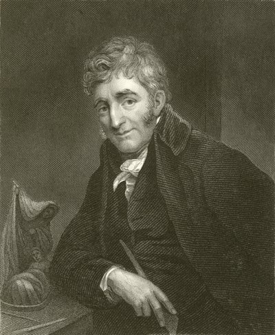Portrait of Nollekens  by William Beechey