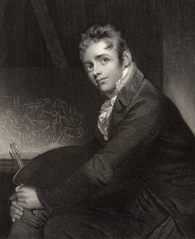 Sir David Wilkie, H. Robinson tarafından oyulmuş, 