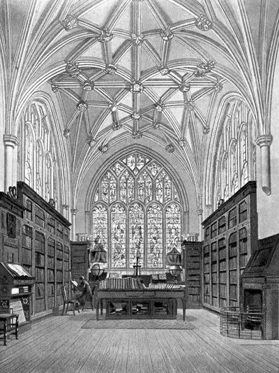 Winchester Koleji Kütüphanesi by William Bennett