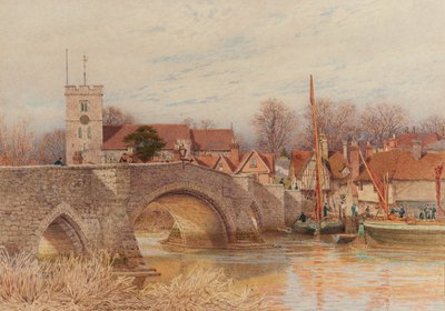 Aylesford köprüsü by William Biscombe Gardner