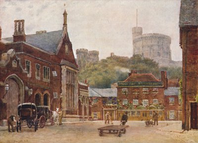 Yuvarlak Kule ve Güney-Batı Tren İstasyonu, c1900 by William Biscombe Gardner