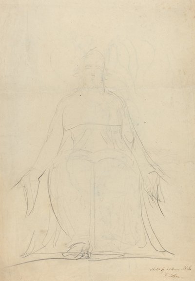 Artan Şekiller Spirali [recto] by William Blake