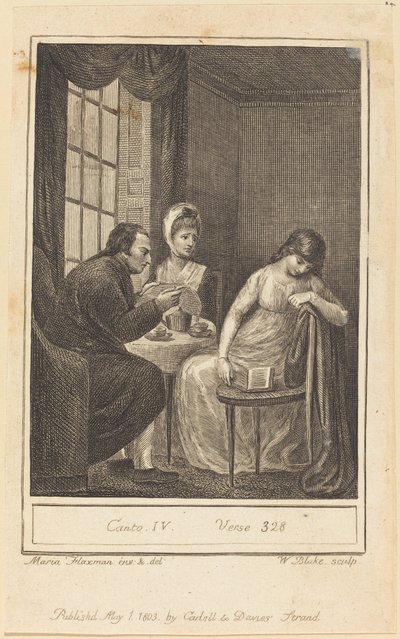 Kanto IV, Ayet 328, 1803. by William Blake