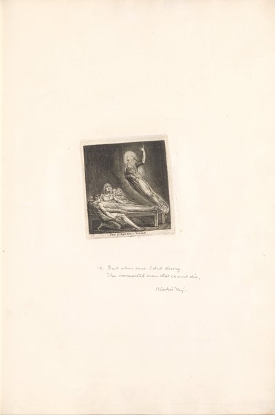 Cinsiyetler İçin - Cennetin Kapıları, Levha 15, Korku ve umut - Vizyon by William Blake