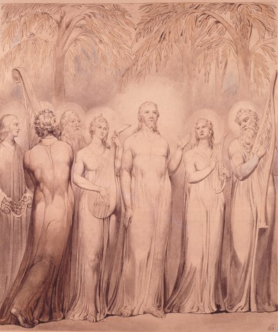 İsa ve Havariler İlahisi by William Blake