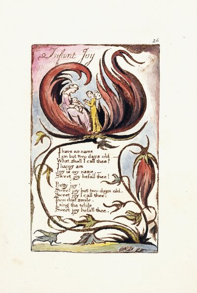 Bebek Sevinci, 1789 by William Blake