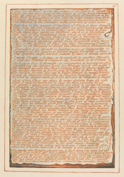 Kudüs, Plaka 10, Fırınlara.... by William Blake