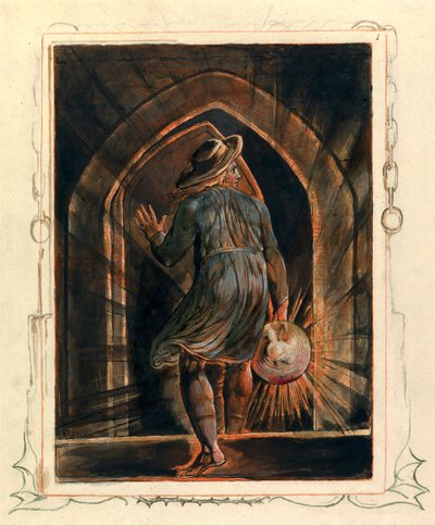 Kudüs, Levha 1, Cephe Parçası by William Blake