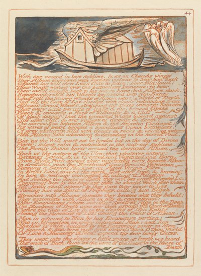 Kudüs, Levha 44, Tek Anlaşmayla.... by William Blake