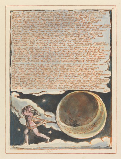 Kudüs, Plaka 8, karşıma çıktı.... by William Blake