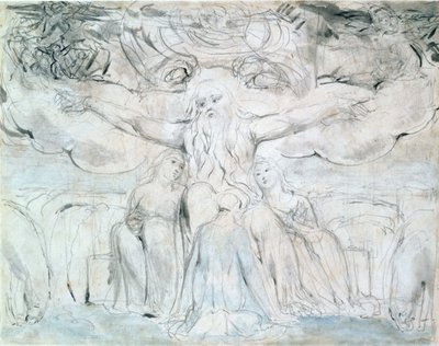 Eyüp ve Kızları by William Blake