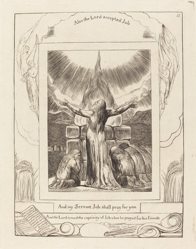 işin fedakarlığı by William Blake