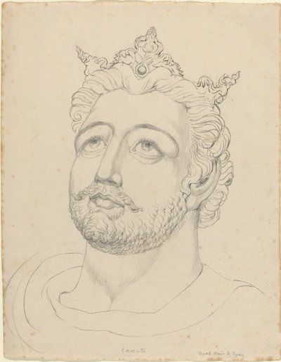 Kral Kanut by William Blake