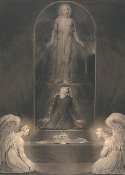 Mezardaki Mary Magdalen by William Blake