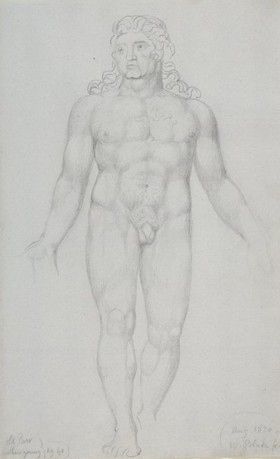 Gençken Yaşlı Parr, 1820 by William Blake