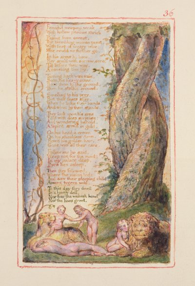 S.125-1950.pt36 Bulunan Küçük Kız (devamı): Songs of Innocence and of Experience