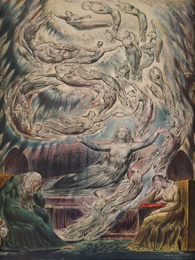 Kraliçe Katherines Rüyası, c1825 by William Blake