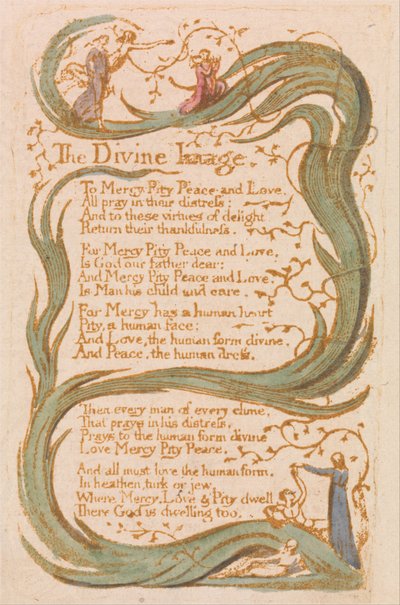 Masumiyet Şarkıları, Plaka 12, İlahi İmge (Bentley 18) by William Blake