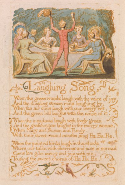 Masumiyet Şarkıları, Plaka 28, Gülme Şarkısı (Bentley 15) by William Blake