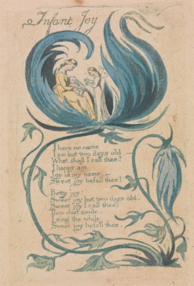 Masumiyet ve Deneyim Şarkıları, Plaka 28, Bebek Sevinci (Bentley 25) by William Blake