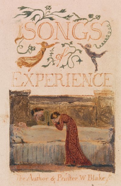 Masumiyet ve Deneyim Şarkıları, Plaka 33, Deneyim Başlık Sayfası (Bentley 29) by William Blake