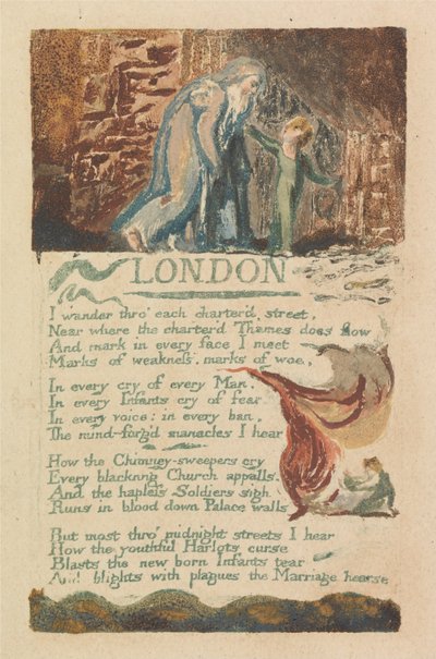 Masumiyet ve Deneyim Şarkıları, Plaka 39, Londra (Bentley 46) by William Blake