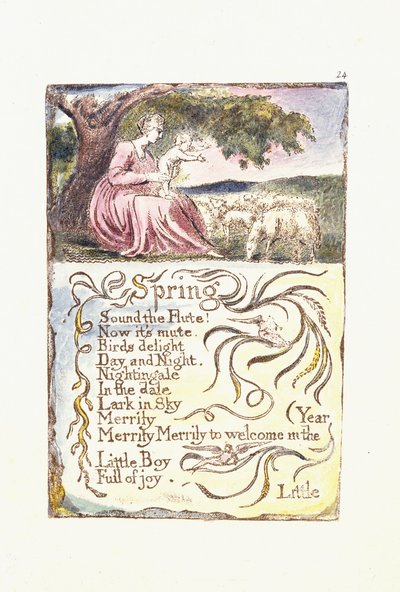 Bahar, 1789 by William Blake