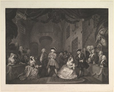 Dilenciler Operası, Act III, 1790. by William Blake