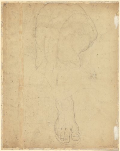 Belvedere Gövdesi [verso] by William Blake