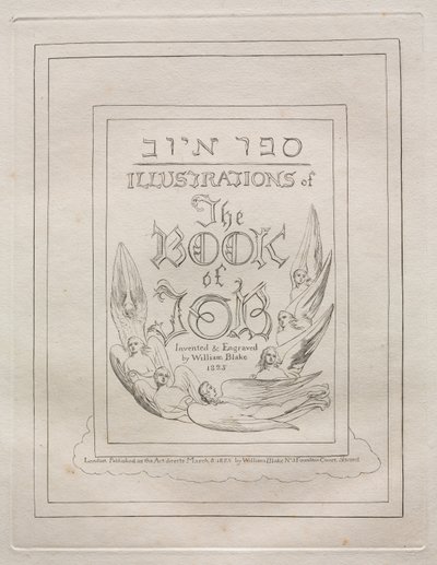 Eyüp Kitabı by William Blake