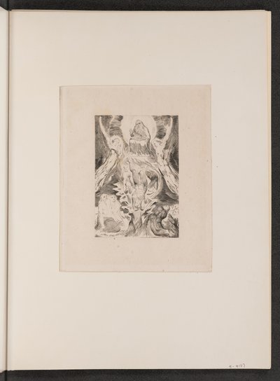Şeytan'ın Düşüşü, 1825. by William Blake