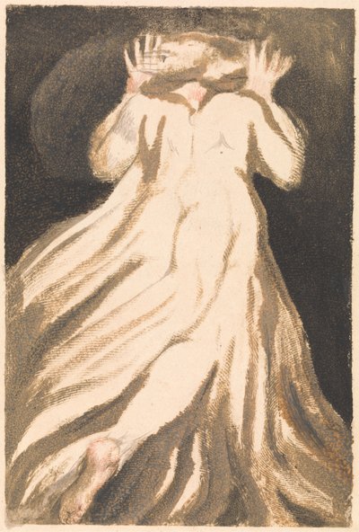 Urizen'in İlk Kitabı, Levha 21 (Bentley 27) by William Blake