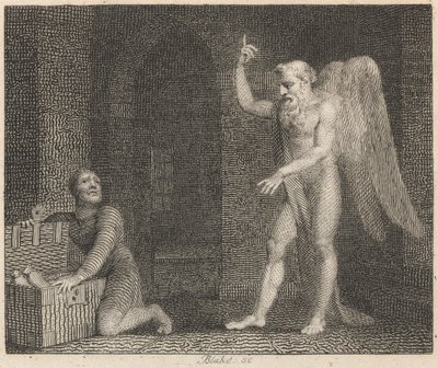 Cimri ve Plutus by William Blake
