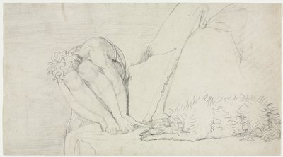 Yalnızca Ölüm Düşüncesi, Korku Yok Eder, c. 1795. by William Blake