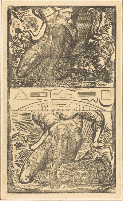 Bilinmeyen konu (Cennete baksın ve aydınlık havada gülsün) by William Blake