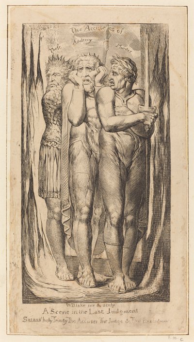 Savaş Hırsızlık, Zina, Cinayet Suçluları, c. 18031810. by William Blake