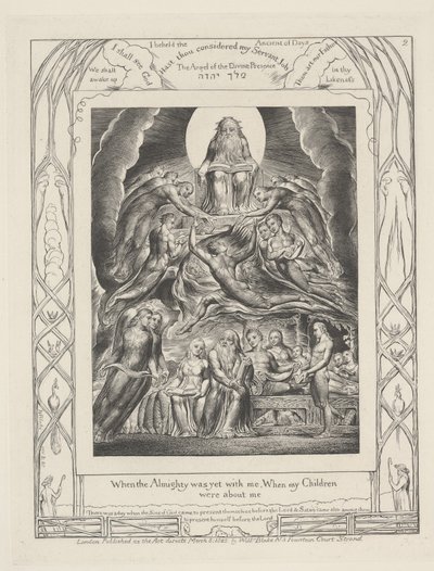Her Şeye Gücü Yeten benimleyken, Çocuklarım yanımdayken by William Blake