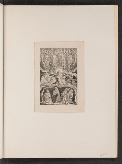 Sabah Yıldızları Birlikte Şarkı Söylediğinde, 1825. by William Blake