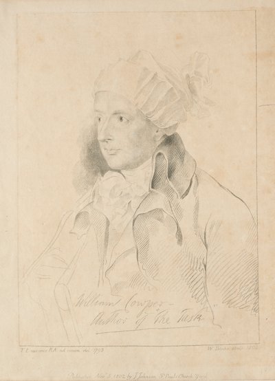 William Cowper, 1802. by William Blake