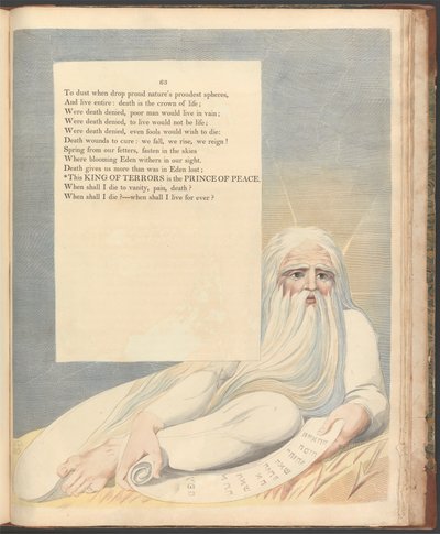 Young'ın Gece Düşünceleri, Sayfa 63, "Bu Dehşet Kralı, Barış Prensidir" by William Blake