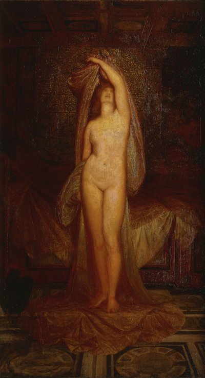 Alegorik Bir Kadın Figürü, by William Blake Richmond